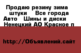 Продаю резину зима 2 штуки  - Все города Авто » Шины и диски   . Ненецкий АО,Красное п.